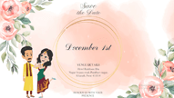 Dialogue Based Simple Love Story Invite For Wedding