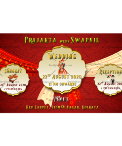 Vivah_hindu Traditional Wedding Invitation Card