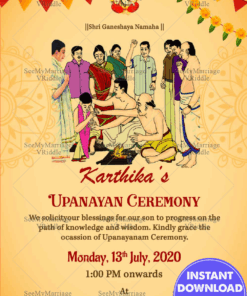 Thread Ceremony_traditional Theme Ecard Upload