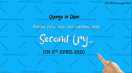 Second Chance_unique Theme_change The Date Video Invitation | ID: 11603 | ID: 11614
