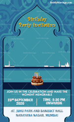 Allah Ke Gift Muslim Islam Birthday Invitation Gif With Animated Birthday Characters