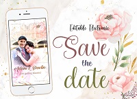 A Sweet Wedding Western Style Wedding Invitation Video | ID: 11637