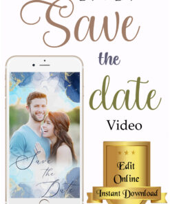 Bless The Couple Western Wedding Video Invitation | ID: 11653