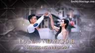 My Only Love Silver And White Theme Wedding Anniversary Invitation Video With Picture Slideshow