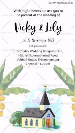 Tamil Theme Christian Wedding Animated Gif