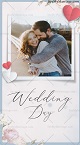 Bokeh Of Love Western Wedding Invitation | ID: 11656