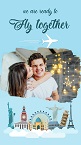 Destination Western Wedding Flight Theme Video Invitation | ID: 11652
