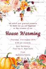 Pumpkin, Vegetables Wedding Save The Date Gif | ID: 11719