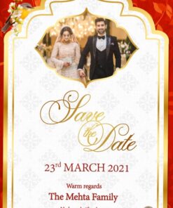 Raj Mahal - The Royal Indian Wedding Save The Date Video Invitation