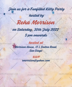 Hey Ladies Kitty Party Invitation Gif | ID: 11884