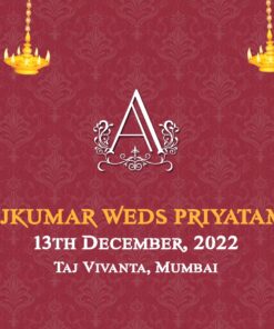 Traditional Colorful Rajasthani Shadi Invitation video