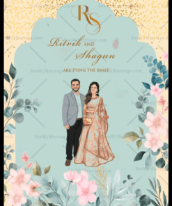 All In One Invitation To All Your Wedding Ceremonies That Changes Theme Commensurate To The Event