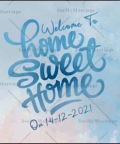 Sweet Home House Warming Invitation Video Blue Sunset Sky