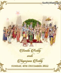 Raja Rani A Royal Elephant Theme Wedding Invitation Video