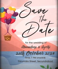 Cinematic Sentimental Emotional - Save the Date Video - 1 Hour delivery