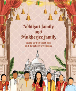 Classic Dotara Theme Bengali Wedding Invitation Video