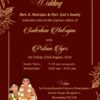 Eternal Bond - Tamil Brahmin Kankotri Invitation for Engagement, Wedding and Reception events