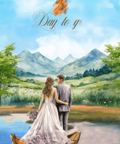 River theme Wedding Count down Video with couple sailing on a boat