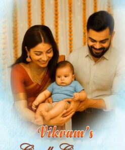 Smiling Family Theme Cradle Ceremony Invitation Video