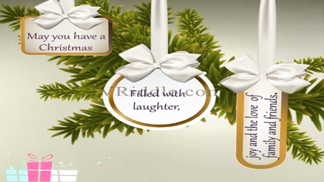 Yuletide Happy Christmas-Greetings Video