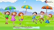 Happy Friendship Rain Dance Greetings Online Video