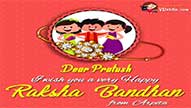 Raksha Bandan : Personalised  Raksha Bandhan Wishes Online Video