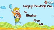 Happy Friendship With Both Friends Greetings Online Video