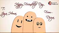 Happy Friendship With Fingers Greetings Online Video