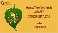 Create and Make a Happy Ganesh Chathurti Wishes Greeting Video