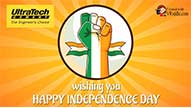 Jai Ho Bharat Mata Ki Create, Make a Happy Celebrating Independence Corporate Wishing Video With Your Logo