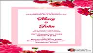 Customize Wedding of Mary and John Save The Date Videos Online