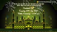 Customize Wedding of Irfon Khan with Ayesha Muslim Save The Date Videos Online
