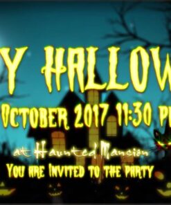 Create and Make a Halloween Party Invitation Videos and Greeting Videos