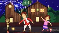 Happy Diwali Greeting Wishes With Children Video