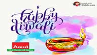 Happy Diwali Greeting with Amul Wishes Video