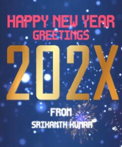 Count Down Happy New Year Greeting Wishes Video