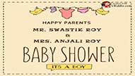 Simple Baby Shower Celebrations Invitation Video