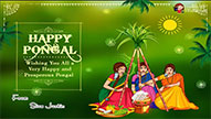 Happy Makara Sankranti and Bogi Greeting Wishes Video