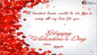 Happy Valentine's Day with Red Roses Butterfly Greeting Wishes Video