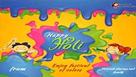 Sholey Holi - Animated Greeting Video