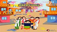 Happy Happy Holi Greeting Wishes Video