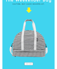Weekender Bag Animated Gif video