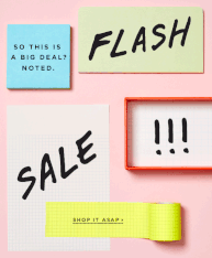 Flash Sale Animated Gif video