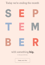 September Animated Gif video