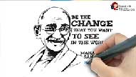 Happy Happy Gandhi Jayanti Greeting Video