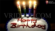 Happy Birthday Candles Sang Song Wishes Video