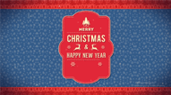 City with Santa Claus Animated Beautiful Christmas Video for Individuals and Businesses
