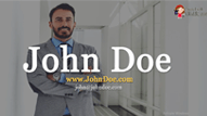 Animated Resume Video Personal Intro Promo Advertisement