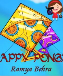 Happy Sankranti Wishes Blue color Video