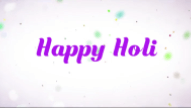 Color Blasts Logo Reveal Video for Holi Greetings